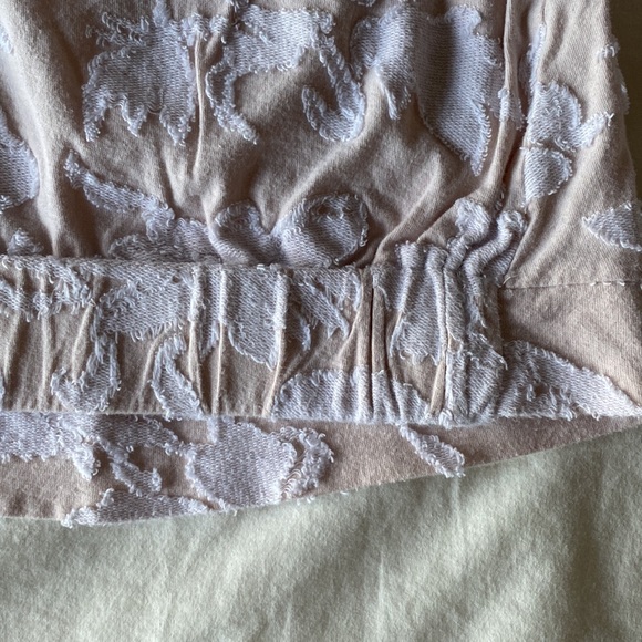 Loft long sleeve top, pink and white design, size small, light and breezy fabric - Picture 4 of 5